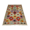Hand Knotted Flatweave Kilim 2' 7" x 4' 0" ft / 78 x 123 cm - No. R39005