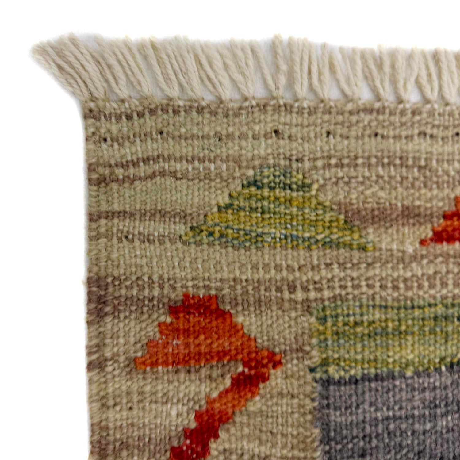 Hand Knotted Flatweave Kilim 2' 7" x 4' 0" ft / 78 x 123 cm - No. R39005