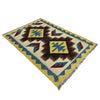 Handmade Afghan Vegetable Kilim 2' 9" x 4' 1" ft / 83 x 125 cm - No. R39016