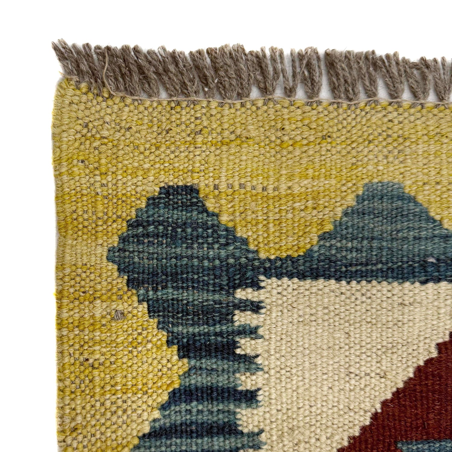 Handmade Afghan Vegetable Kilim 2' 9" x 4' 1" ft / 83 x 125 cm - No. R39016