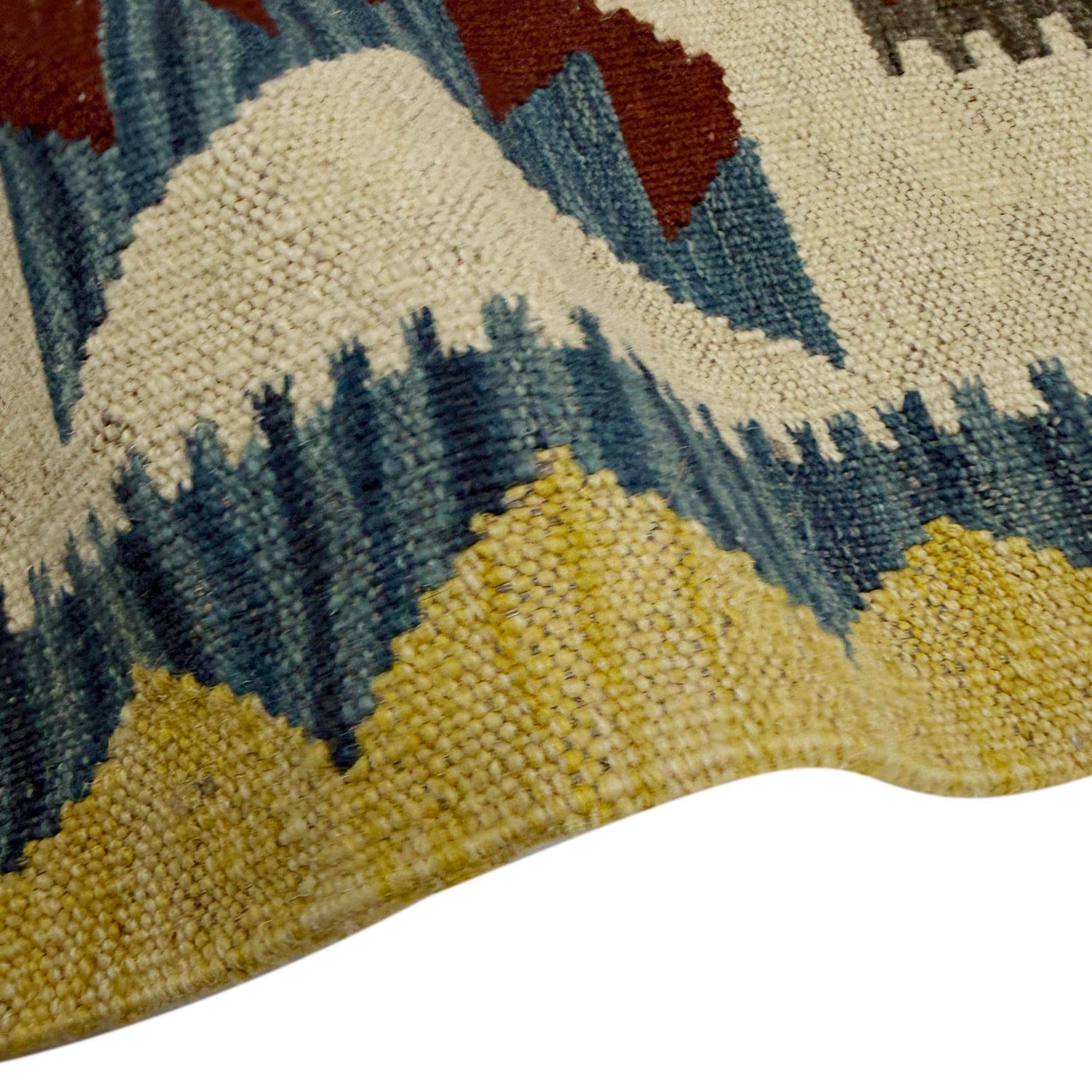Handmade Afghan Vegetable Kilim 2' 9" x 4' 1" ft / 83 x 125 cm - No. R39016