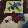 Handmade Afghan Vegetable Kilim 2' 9" x 4' 1" ft / 83 x 125 cm - No. R39016