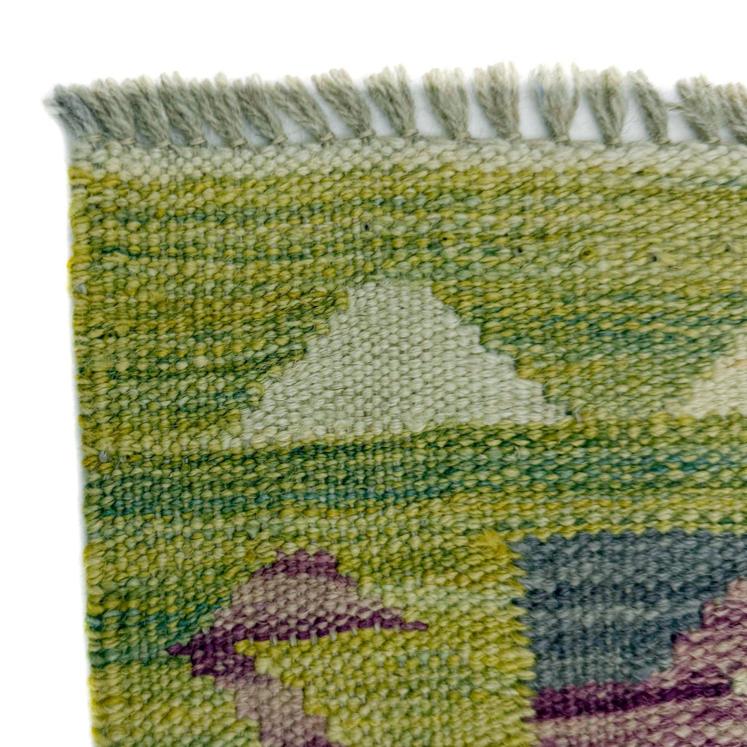 Handmade Afghan Vegetable Kilim 2' 6" x 4' 1" ft / 76 x 124 cm - No. R39017