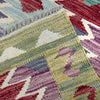 Handmade Afghan Vegetable Kilim 2' 6" x 4' 1" ft / 76 x 124 cm - No. R39017
