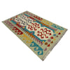 Hand Made Afghan Kilim 2' 7" x 4' 2" ft / 80 x 126 cm - No. R39018