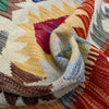 Hand Woven Wool Kelim 3' 5" x 5' 1" ft / 104 x 154 cm - No. R39025