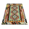Handmade Turkish Design Wool Kilim 3' 4" x 4' 11" ft / 101 x 150 cm - No. R39026