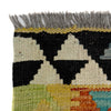 Handmade Turkish Design Wool Kilim 3' 4" x 4' 11" ft / 101 x 150 cm - No. R39026