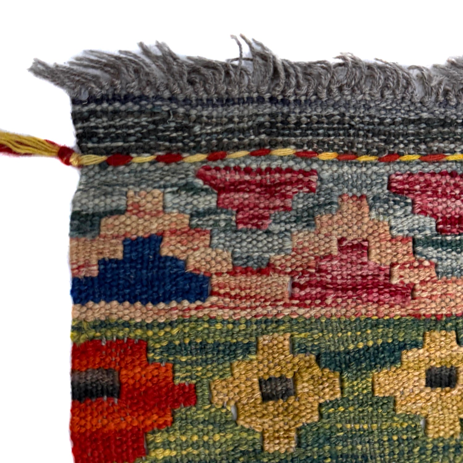Handmade Vegetable Kelim 3' 4" x 4' 10" ft / 102 x 148 cm - No. R39027