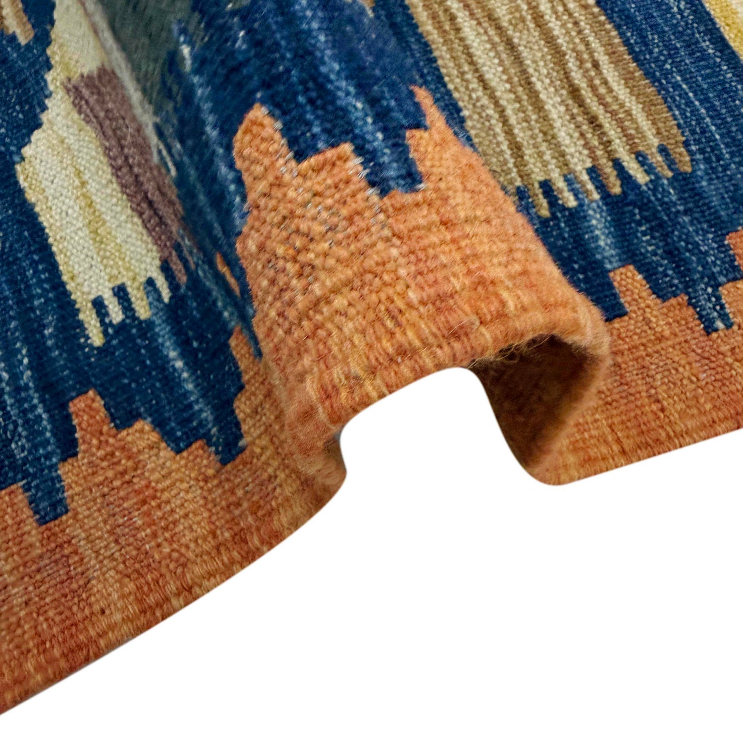 Small Size Chobi Kilim 3' 4" x 4' 10" ft / 102 x 148 cm - No. R39028