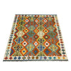 Hand Made Afghan Kilim 5' 1" x 6' 10" ft / 154 x 208 cm - No. R39030