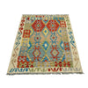 Hand Knotted Flatweave Kilim 3' 5" x 5' 2" ft / 104 x 157 cm - No. R39031