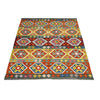 Handmade Vegetable Kilim 5' 2" x 6' 7" ft / 158 x 200 cm - No. R39036