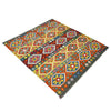 Handmade Vegetable Kilim 5' 2" x 6' 7" ft / 158 x 200 cm - No. R39036
