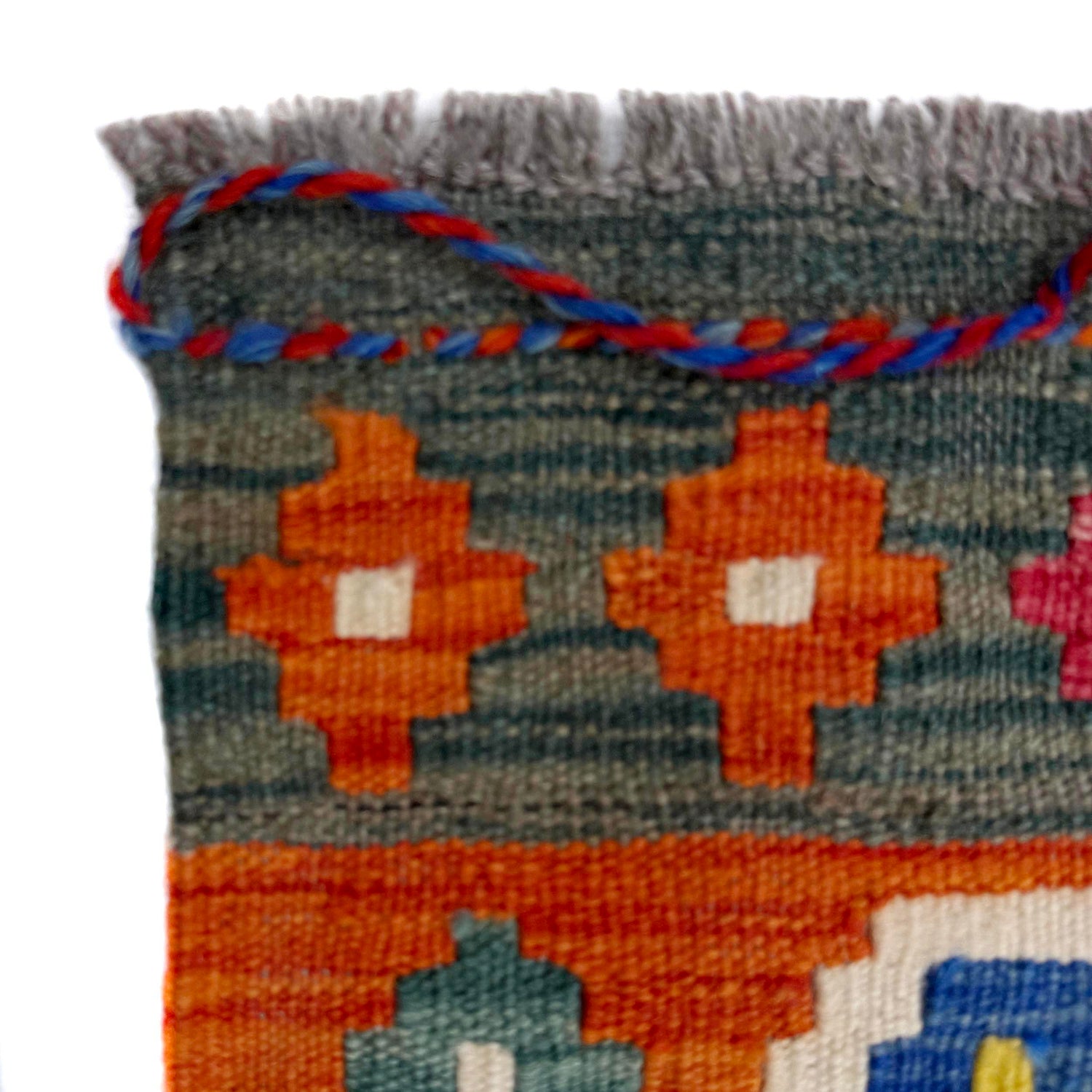 Handmade Vegetable Kilim 5' 2" x 6' 7" ft / 158 x 200 cm - No. R39036