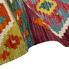 Handmade Vegetable Kilim 5' 2" x 6' 7" ft / 158 x 200 cm - No. R39036