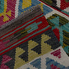 Hand Woven Wool Kelim 4' 9" x 6' 8" ft / 144 x 202 cm - No. R39047