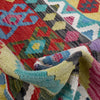 Hand Woven Wool Kelim 4' 9" x 6' 8" ft / 144 x 202 cm - No. R39047