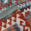 Handmade Turkish Design Wool Kilim 5' 11" x 8' 1" ft / 180 x 246 cm - No. R39062