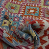 Handmade Turkish Design Wool Kilim 5' 11" x 8' 1" ft / 180 x 246 cm - No. R39062