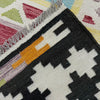 Multi Color ful Flat-Weave Wool Kilim 5' 4" x 7' 10" ft / 162 x 240 cm - No. R39068