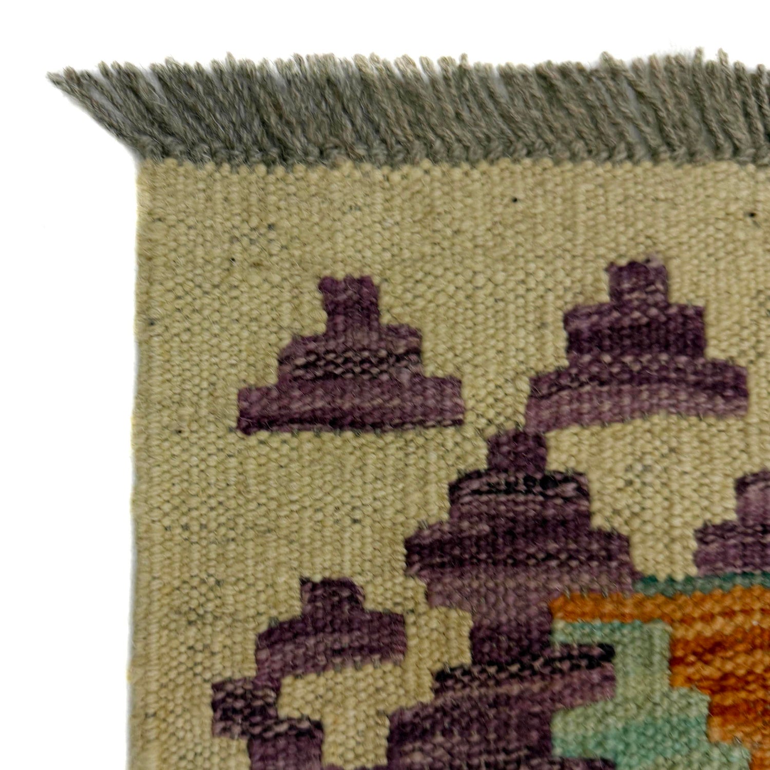 Handmade Vegetable Kilim 5' 10" x 8' 0" ft / 178 x 245 cm - No. R39069