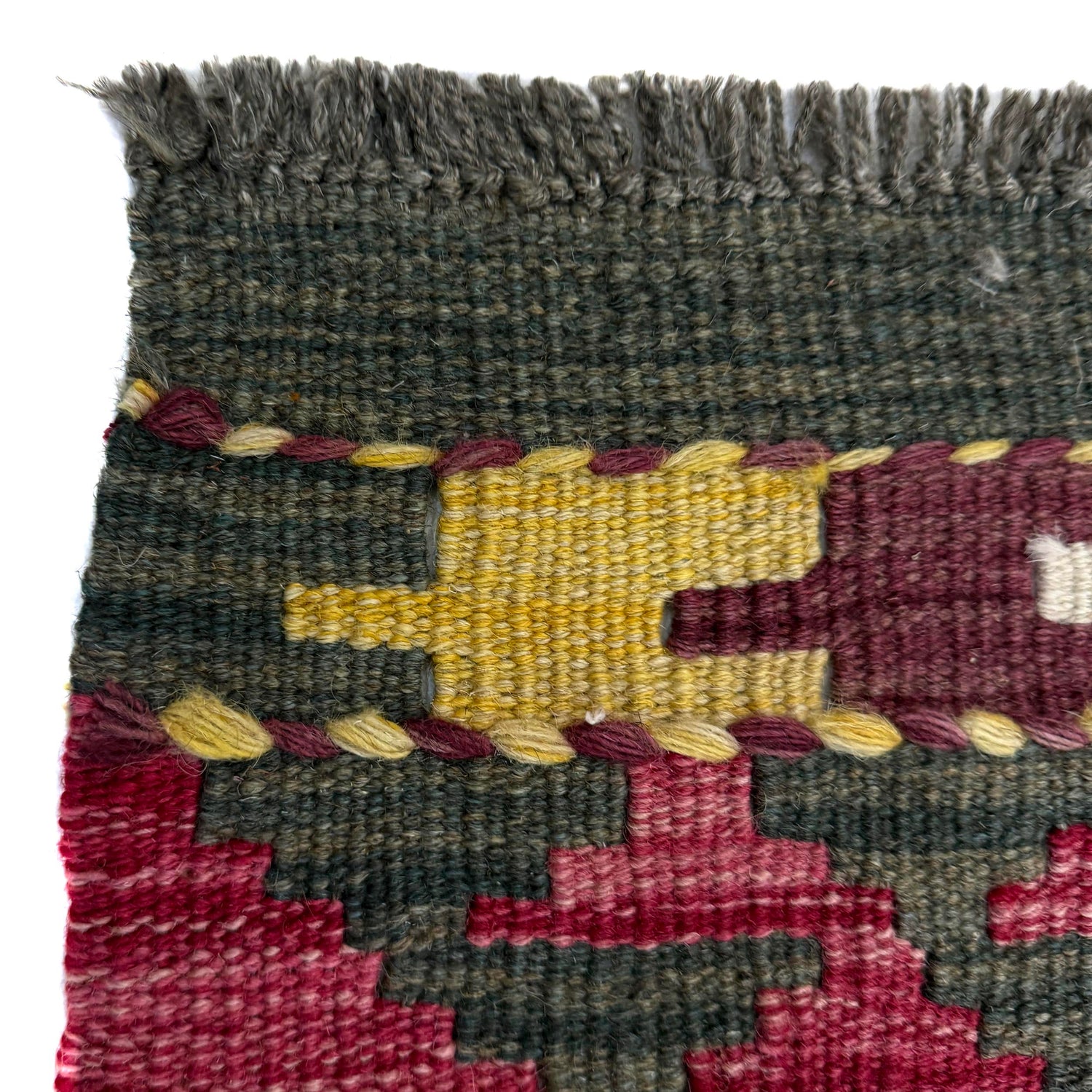 Handmade Vegetable Kilim 4' 4" x 6' 11" ft / 132 x 212 cm - No. R39072