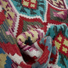 Hand Knotted Flatweave Kilim 5' 2" x 6' 5" ft / 157 x 196 cm - No. R39080