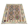 Handmade Afghan Vegetable Kilim 5' 2" x 6' 7" ft / 158 x 201 cm - No. R39081