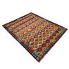 Hand Woven Wool Kelim 5' 10" x 8' 0" ft / 179 x 243 cm - No. R39082