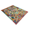 Hand Made Afghan Kilim 5' 3" x 6' 9" ft / 159 x 205 cm - No. R39083