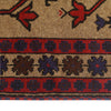 Small Prayer Carpet 2' 9" x 4' 4" ft / 83 x 133 cm - No. W11796