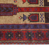 Small Prayer Carpet 2' 10" x 4' 5" ft / 87 x 135 cm - No. W11798