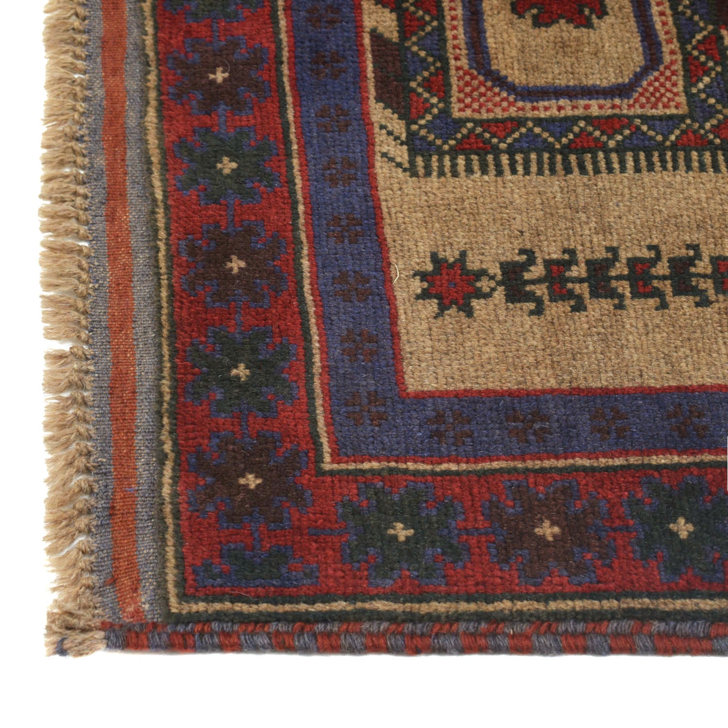 Small Prayer Carpet 2' 10" x 4' 5" ft / 87 x 135 cm - No. W11798