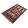 Small Prayer Carpet 2' 11" x 4' 6" ft / 90 x 136 cm - No. W11803