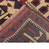 Small Prayer Carpet 2' 11" x 4' 6" ft / 90 x 136 cm - No. W11803