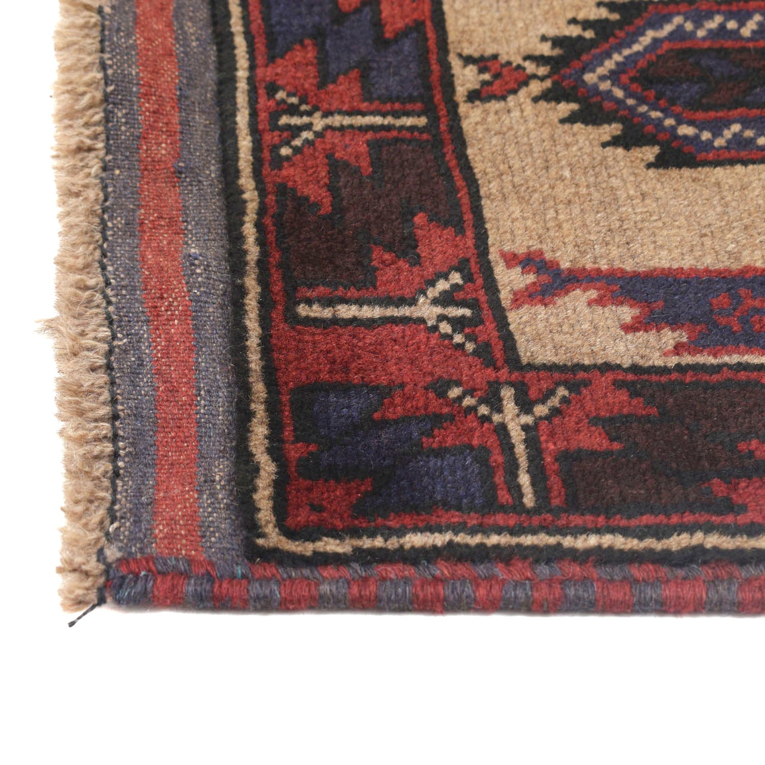 Small Prayer Carpet 2' 11" x 4' 3" ft / 88 x 130 cm - No. W11813