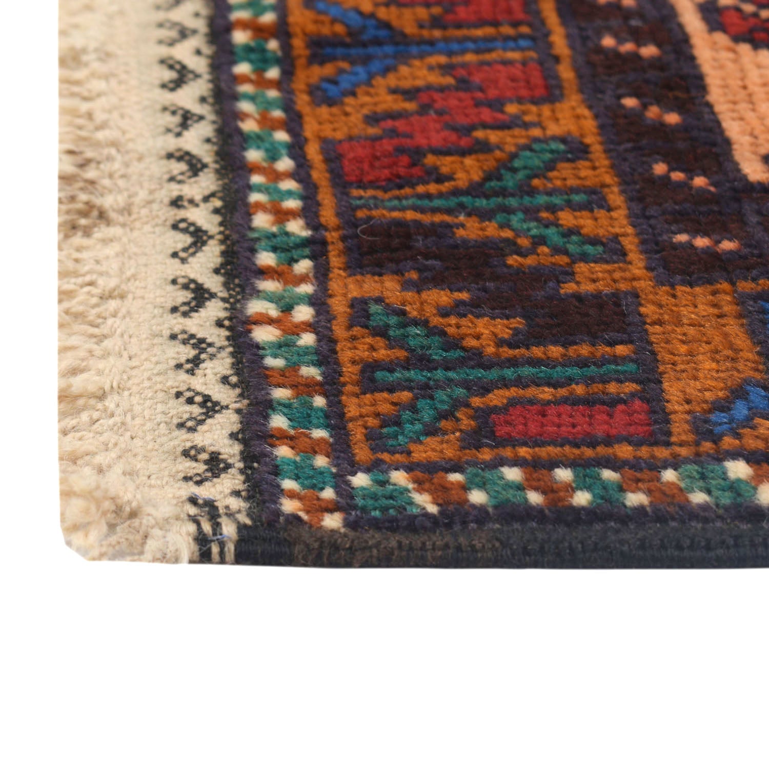 Traditional Baloch Rug 2' 10" x 4' 9" ft / 87 x 145 cm - No. W11847