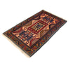 Traditional Baloch Rug 2' 10" x 4' 9" ft / 87 x 145 cm - No. W11847