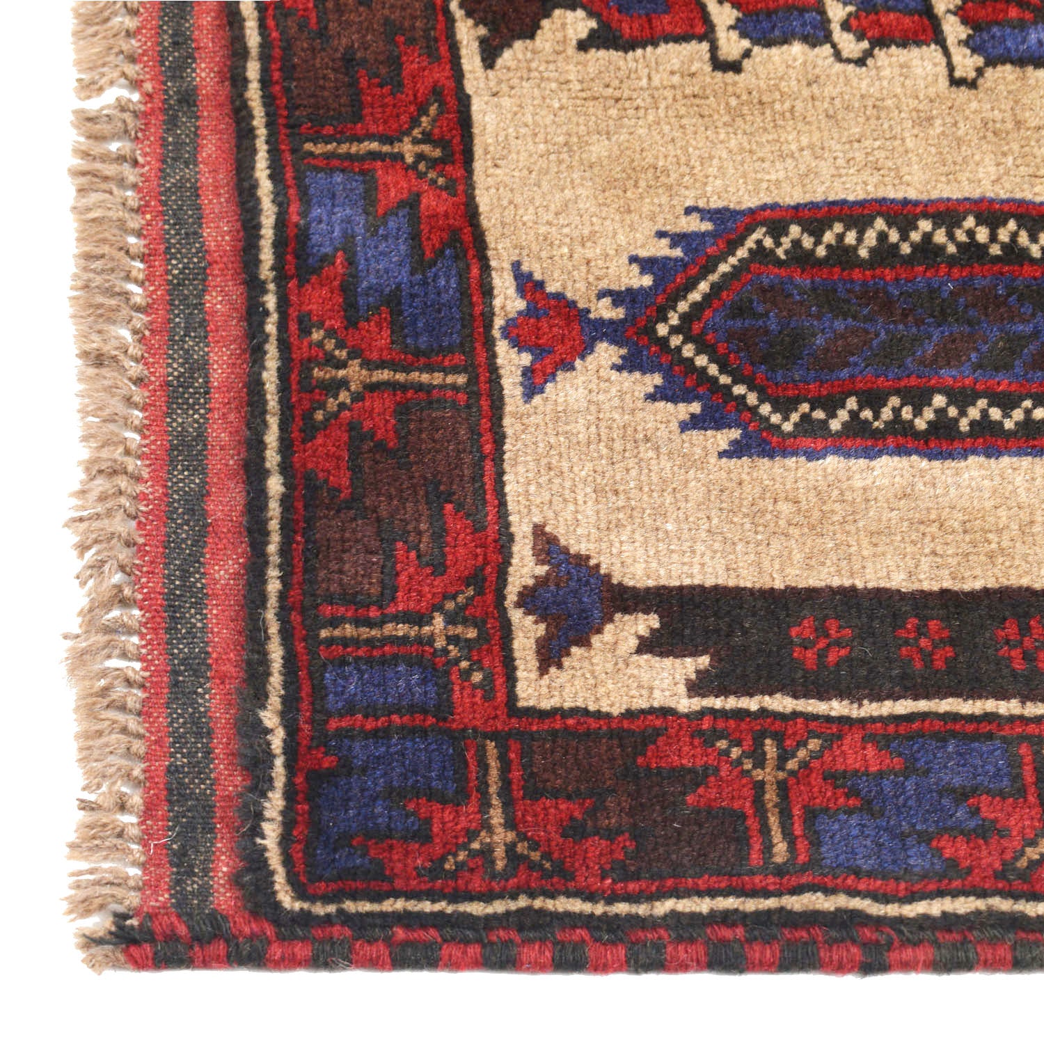 Small Prayer Carpet 2' 9" x 4' 6" ft / 84 x 138 cm - No. W11861