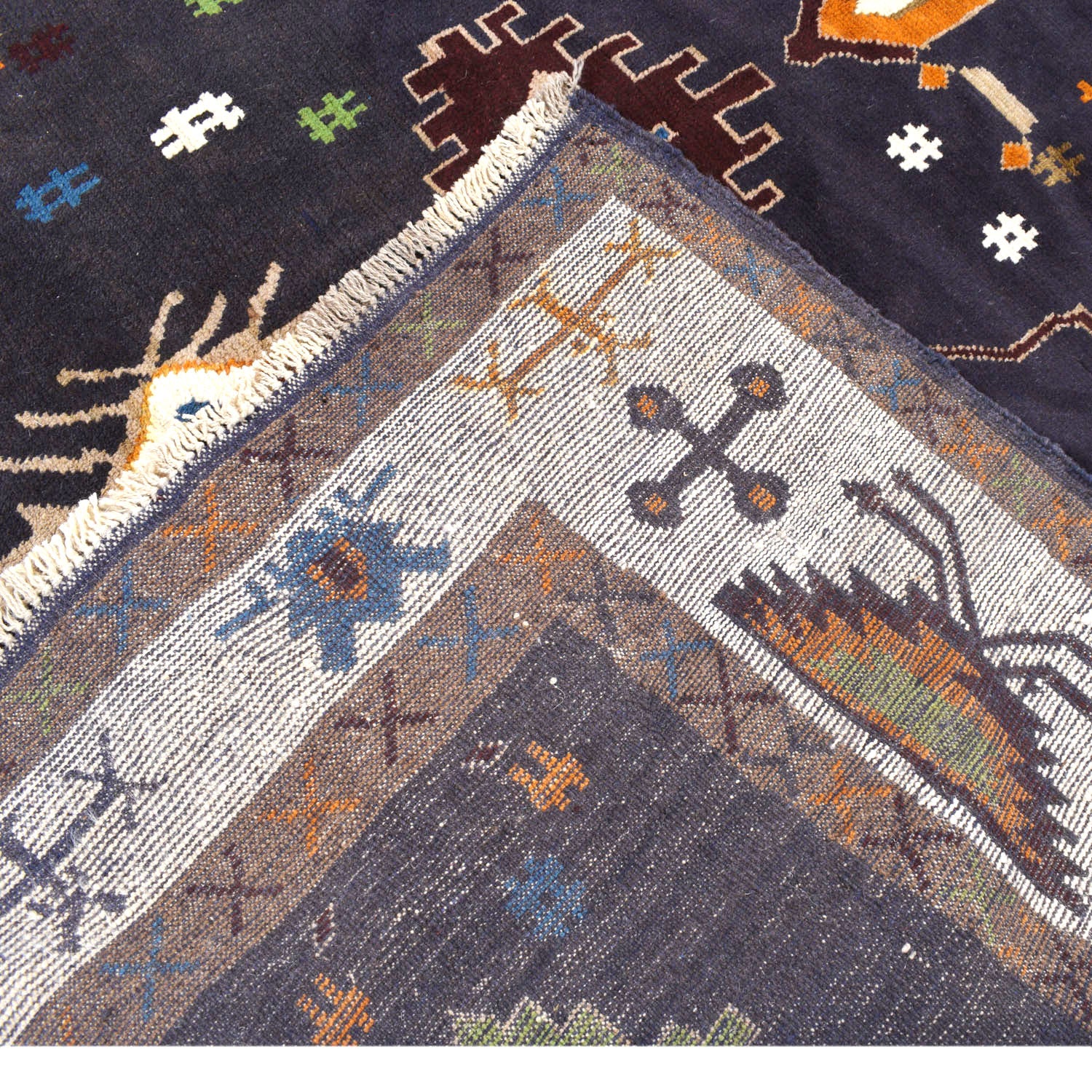 Contemporary Oushak Rug 6' 11" x 8' 10" ft / 211 x 270 cm - No. W11878