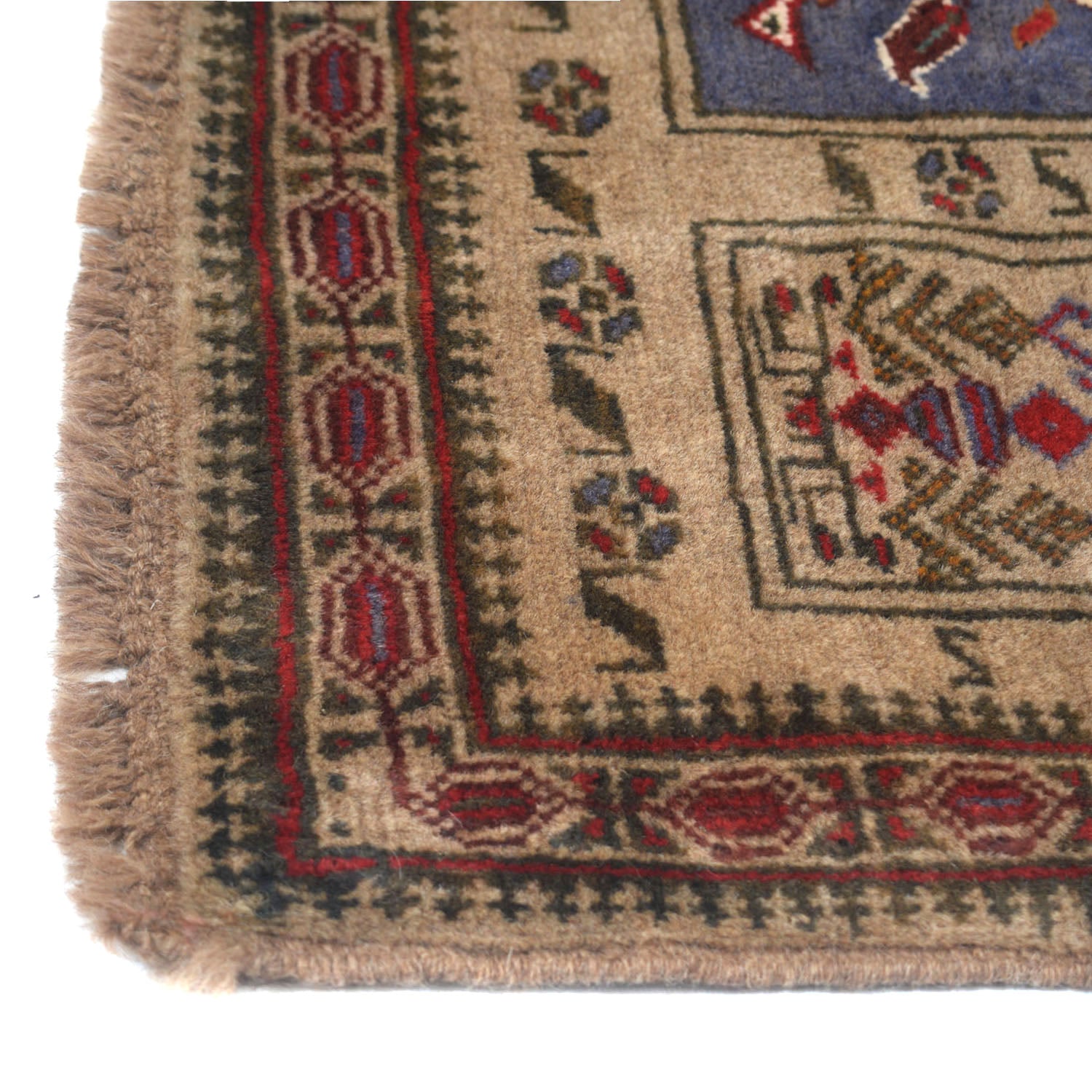 Tortilla Baluchi Rug 2' 10" x 4' 4" ft / 87 x 131 cm - No. W11920