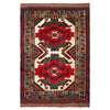 Oriental Barjasta Kilim Carpet 3' 1" x 4' 6" ft / 93 x 138 cm - No. W11928