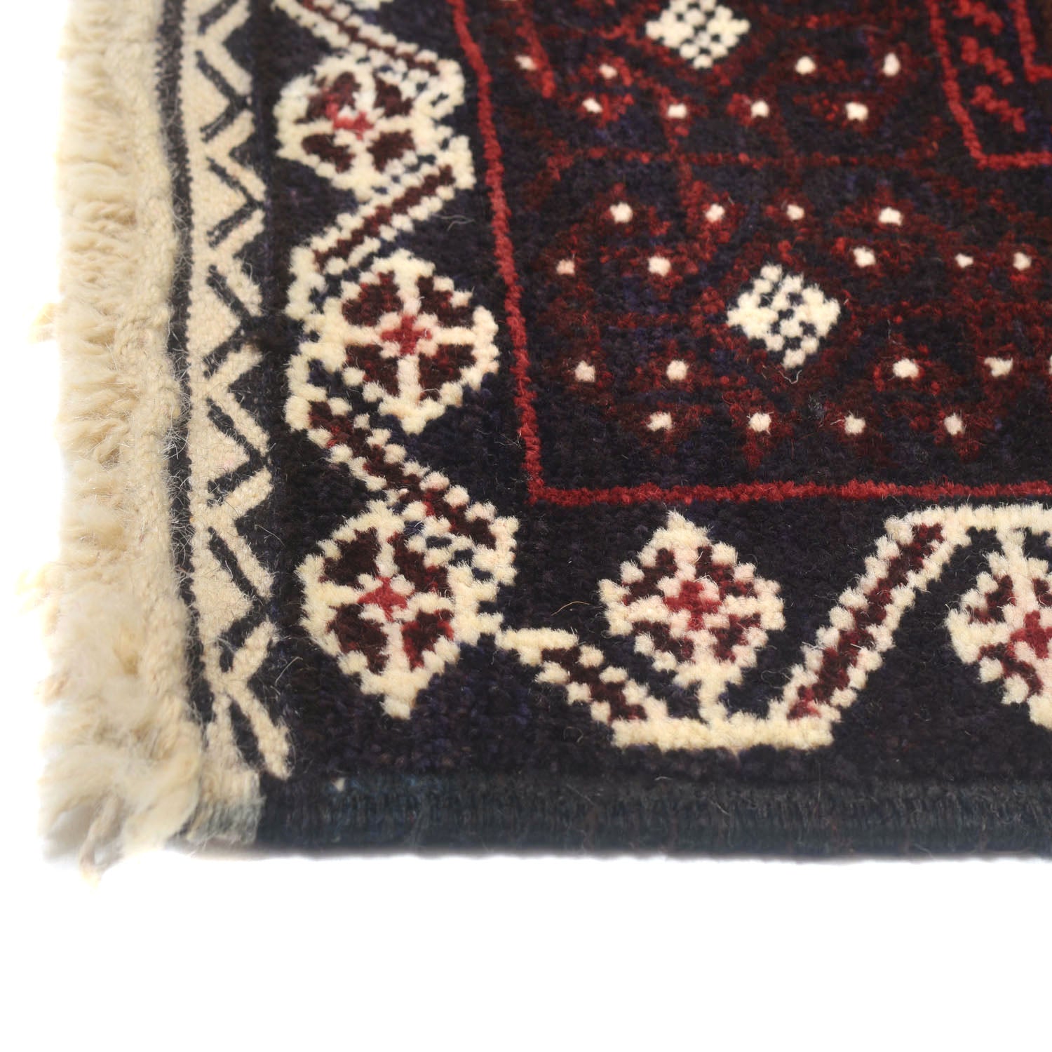 Tribal Baloch Rug 3' 2" x 4' 11" ft / 96 x 150 cm - No. W11930