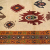 Hand Knotted Kohistani Carpet 5' 9" x 7' 5" ft / 174 x 226 cm - No. W12004