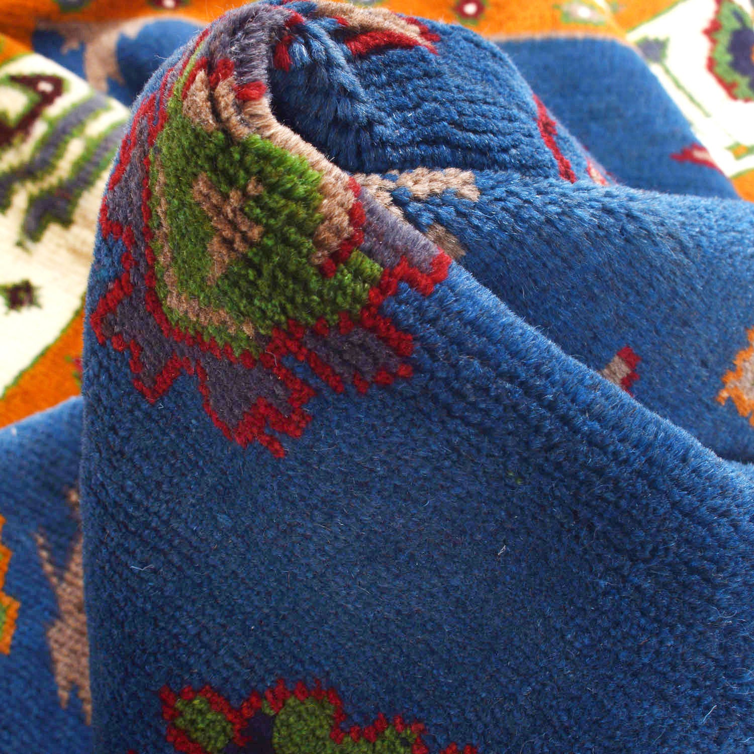 Contemporary Oushak Rug 5' 2" x 6' 6" ft / 158 x 199 cm - No. W12025