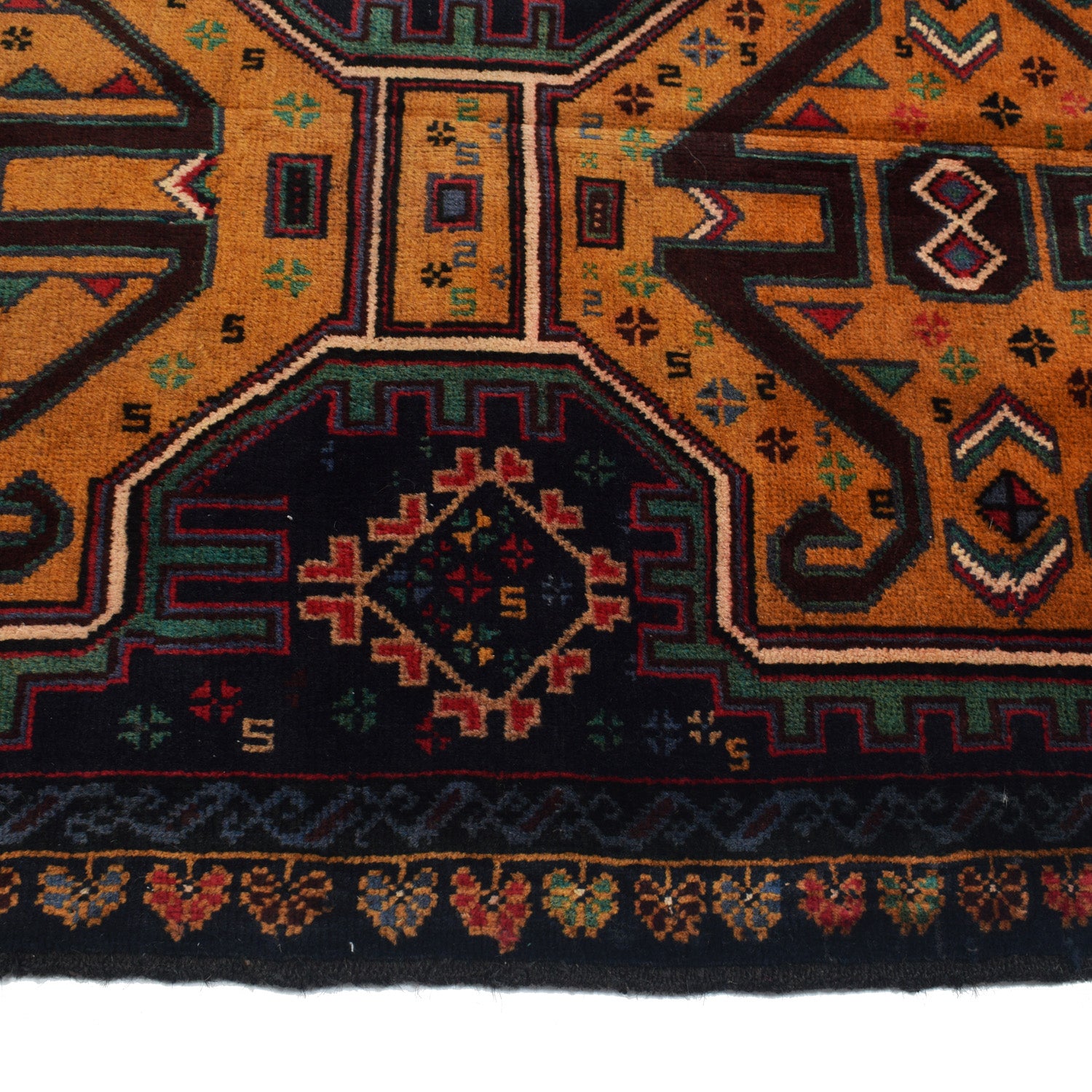 Traditional Baloch Rug 2' 8" x 4' 6" ft / 80 x 136 cm - No. W12540