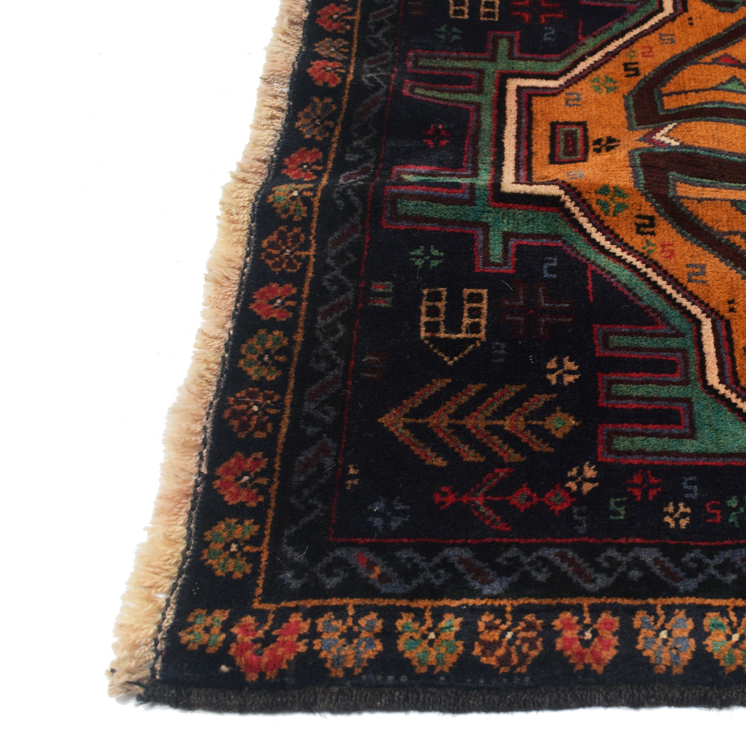 Traditional Baloch Rug 2' 8" x 4' 6" ft / 80 x 136 cm - No. W12540