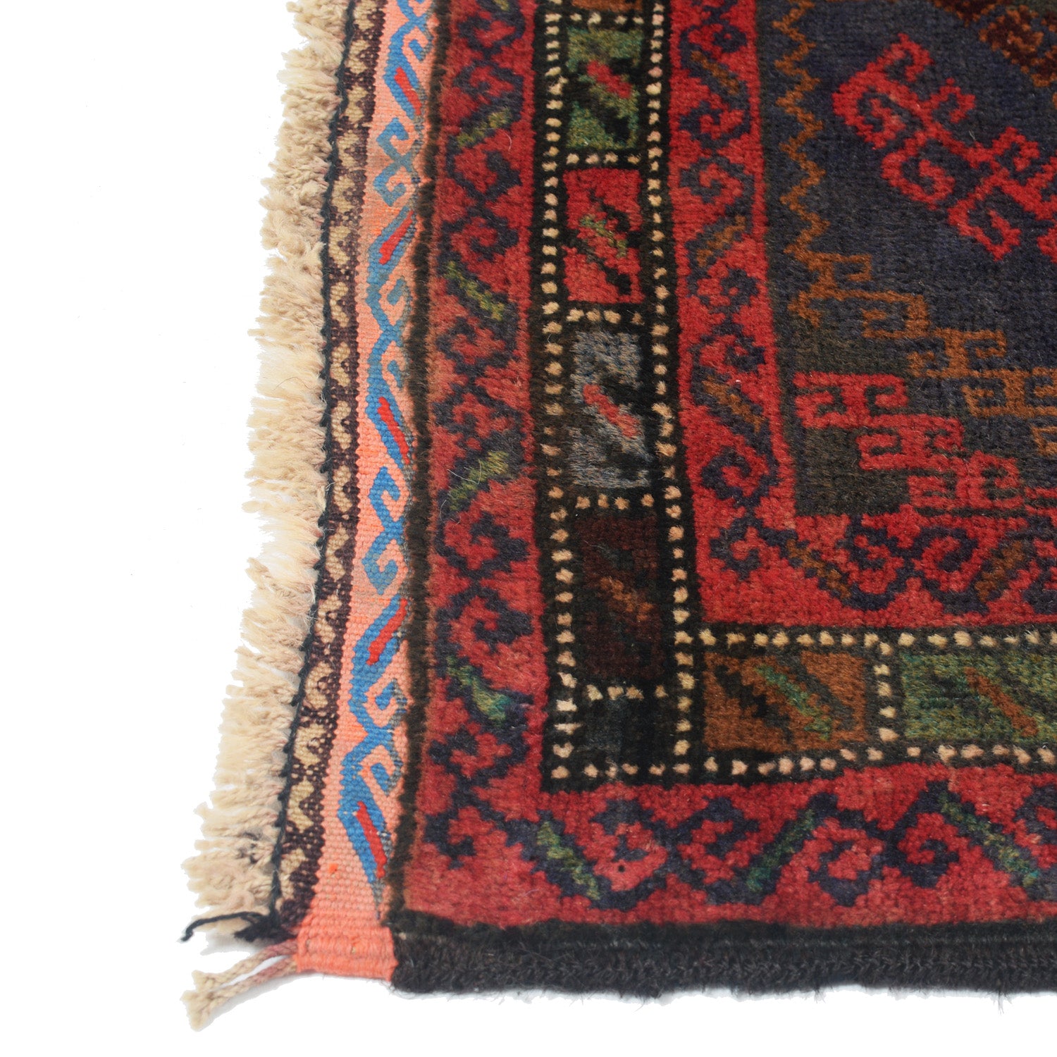 Tribal Baloch Rug 2' 7" x 4' 5" ft / 78 x 135 cm - No. W12548