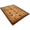 Hand Knotted Kohistani Carpet 5' 8" x 7' 5" ft / 173 x 225 cm - No. W12696